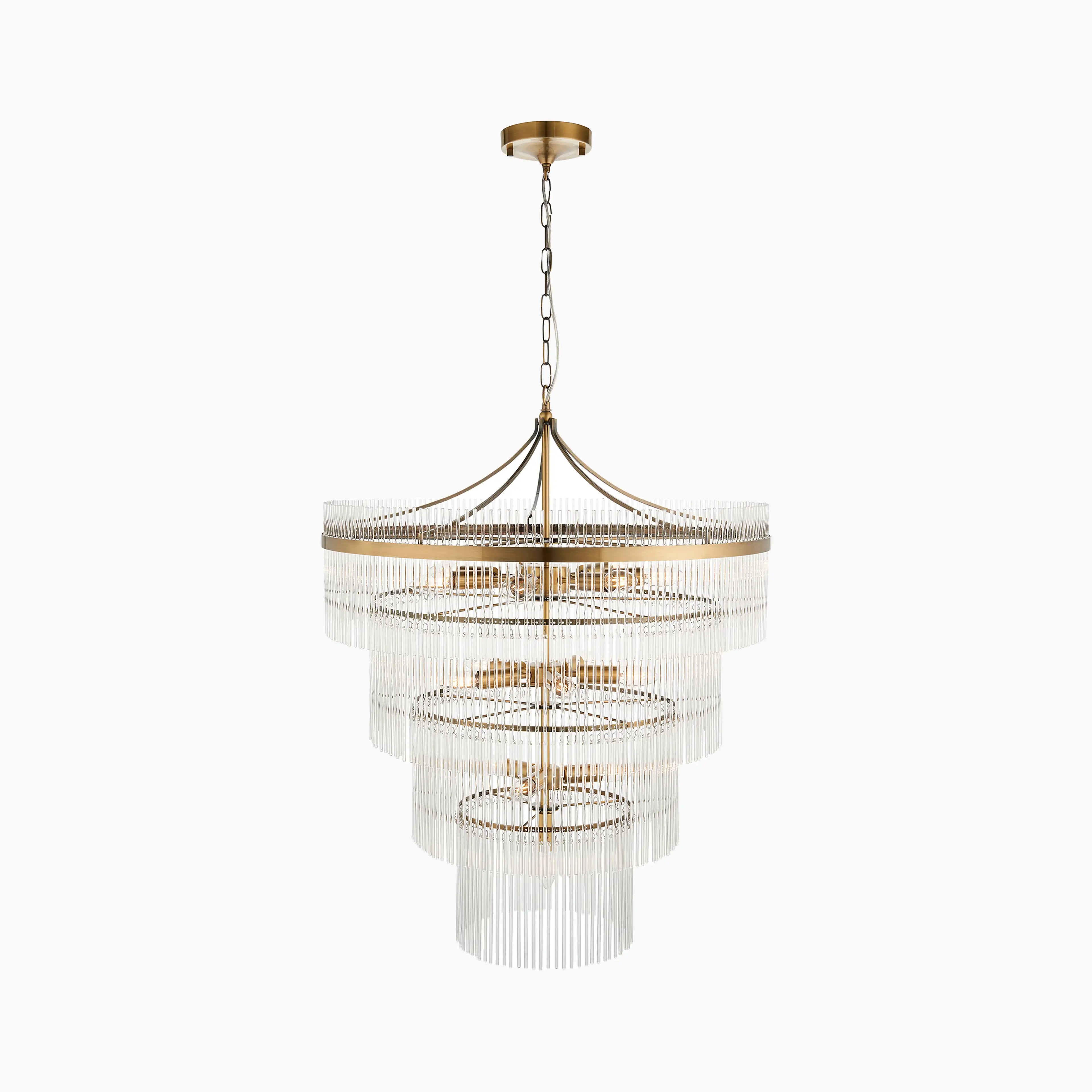 Marietta 16 Light Pendant Light | Brass