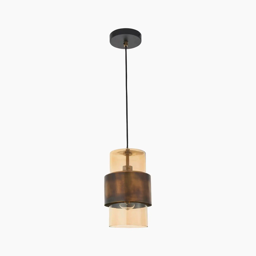 Marley Pendant Light | Antique Brass