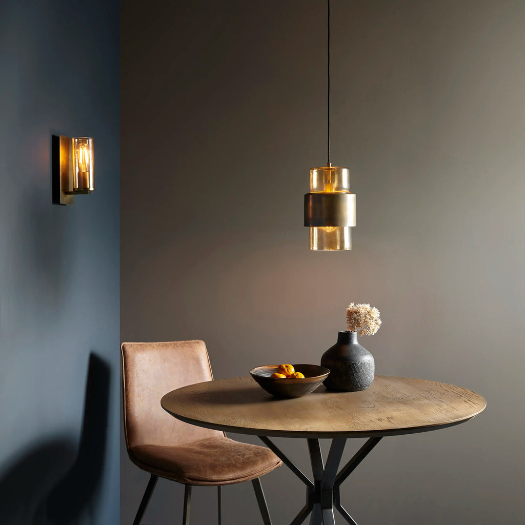 Marley Pendant Light | Antique Brass