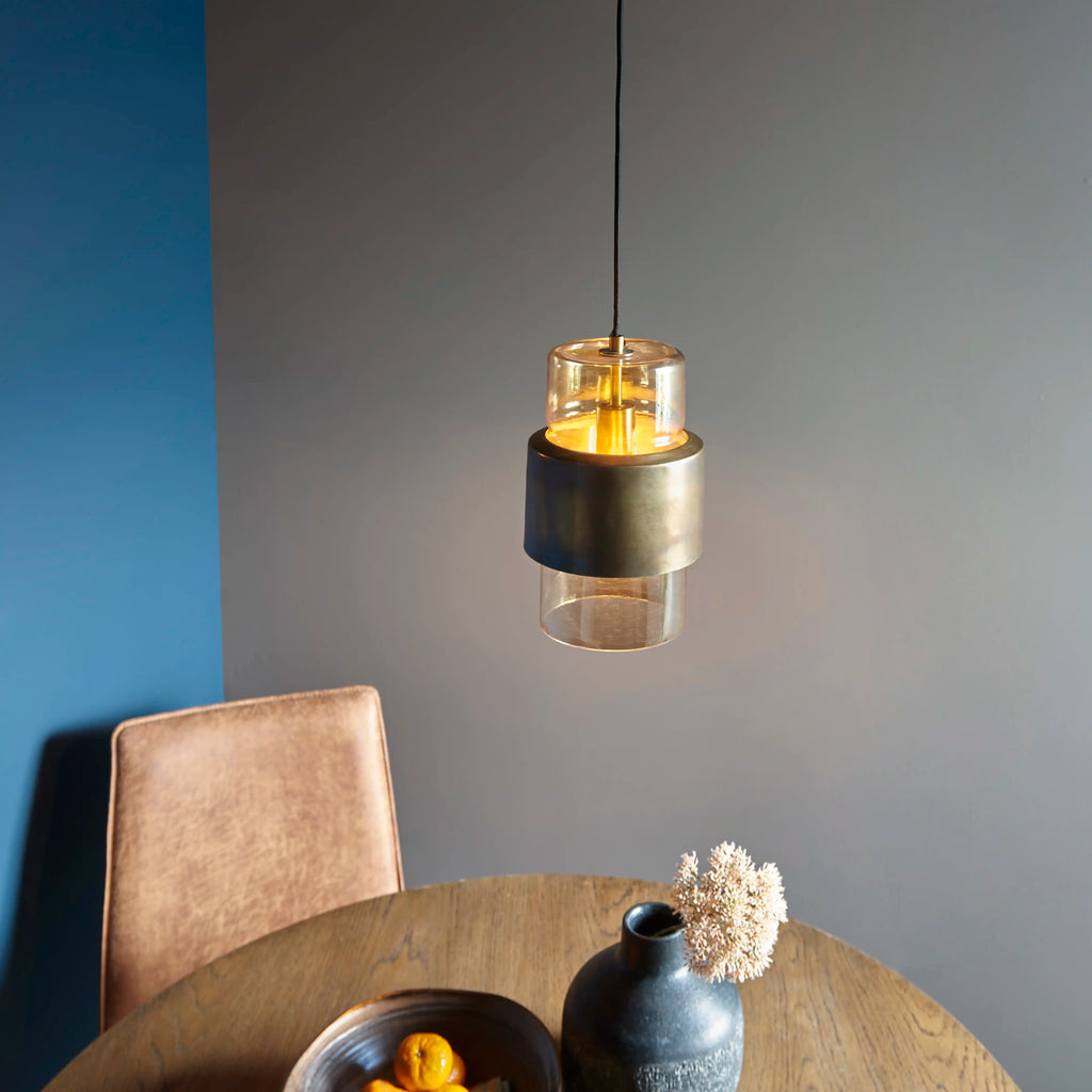Marley Pendant Light | Antique Brass