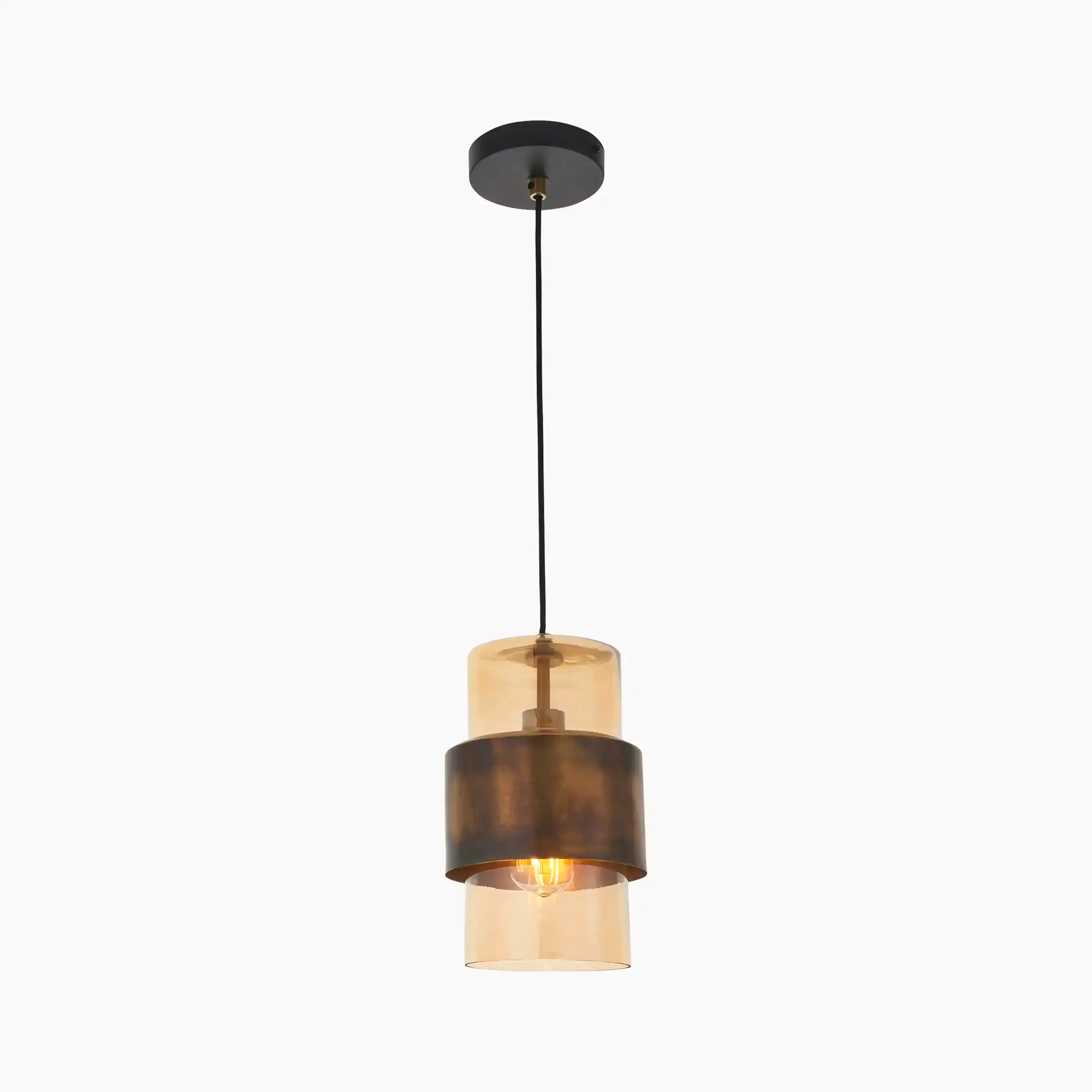 Marley Pendant Light | Antique Brass