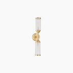 Aster 2 Light Wall Light | Brass