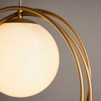 Altra Pendant Light | Opal & Brass