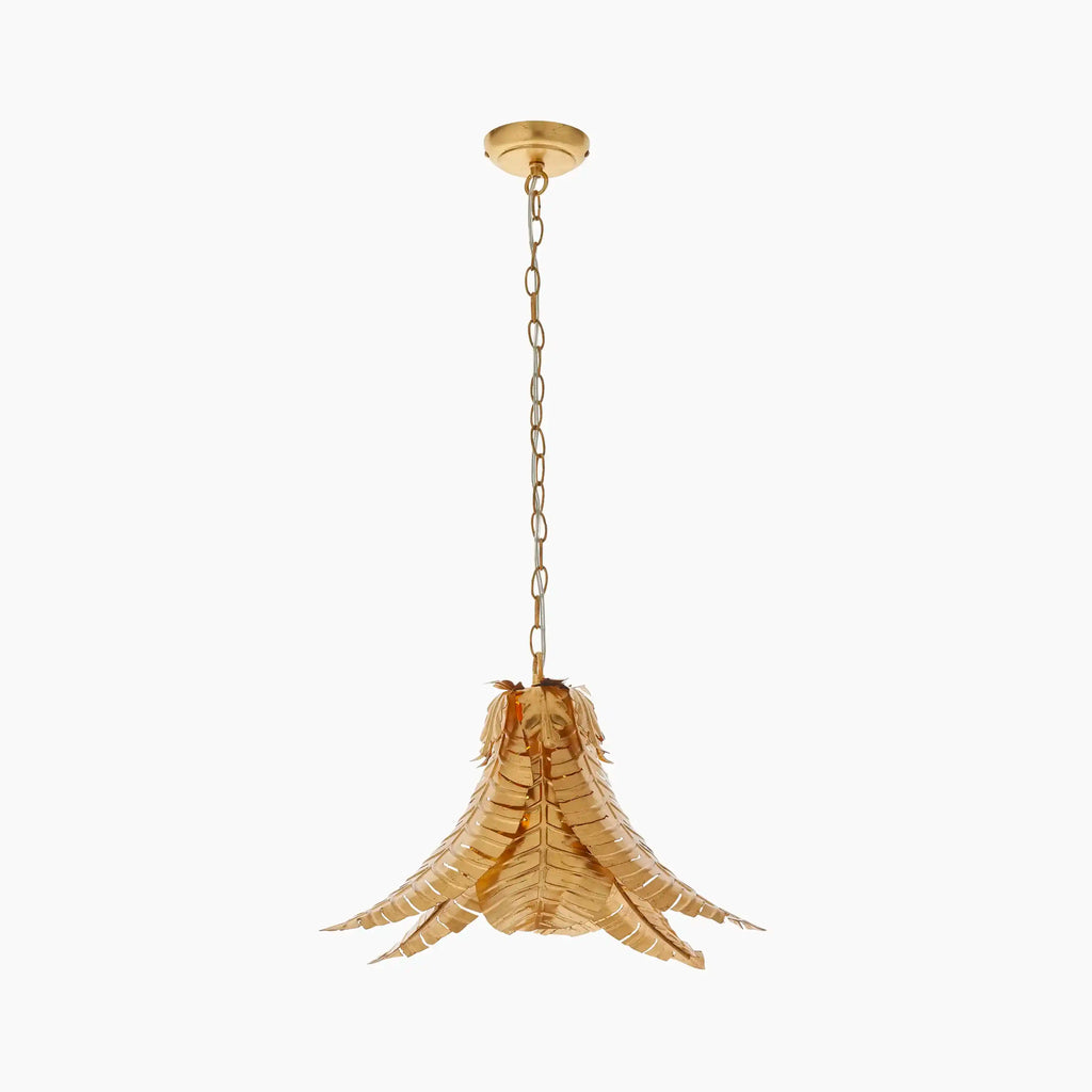 Freda Pendant Light | Antique Brass