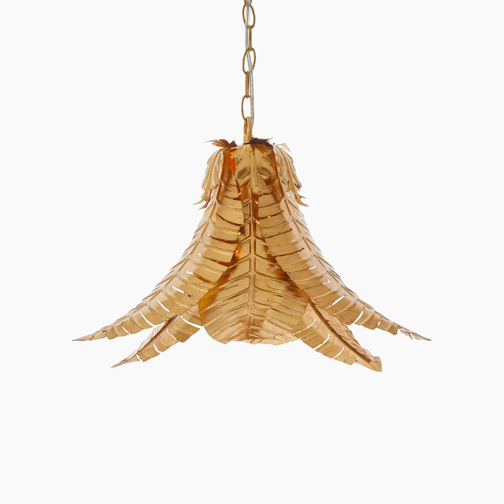 Freda Pendant Light | Antique Brass