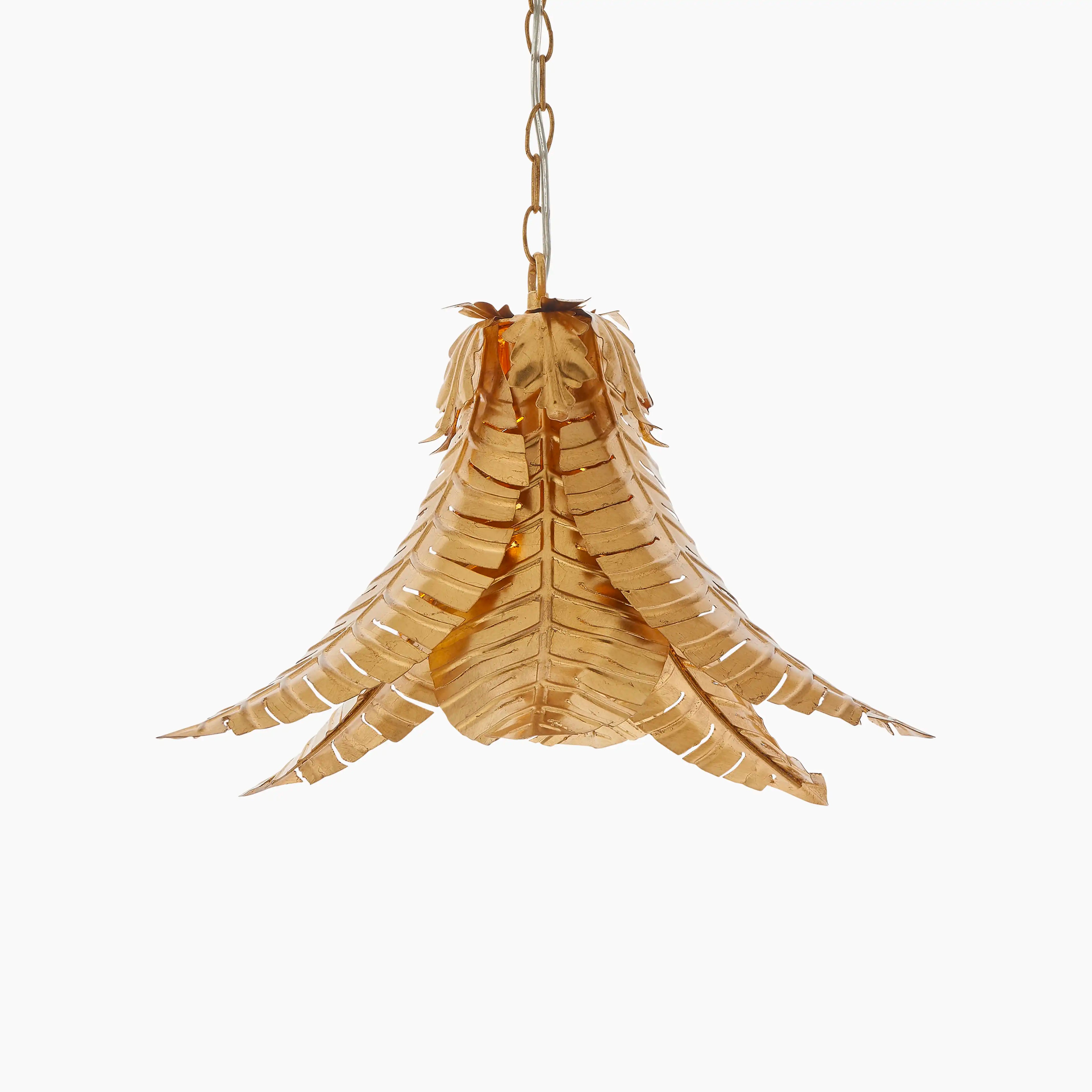 Freda Pendant Light | Antique Brass