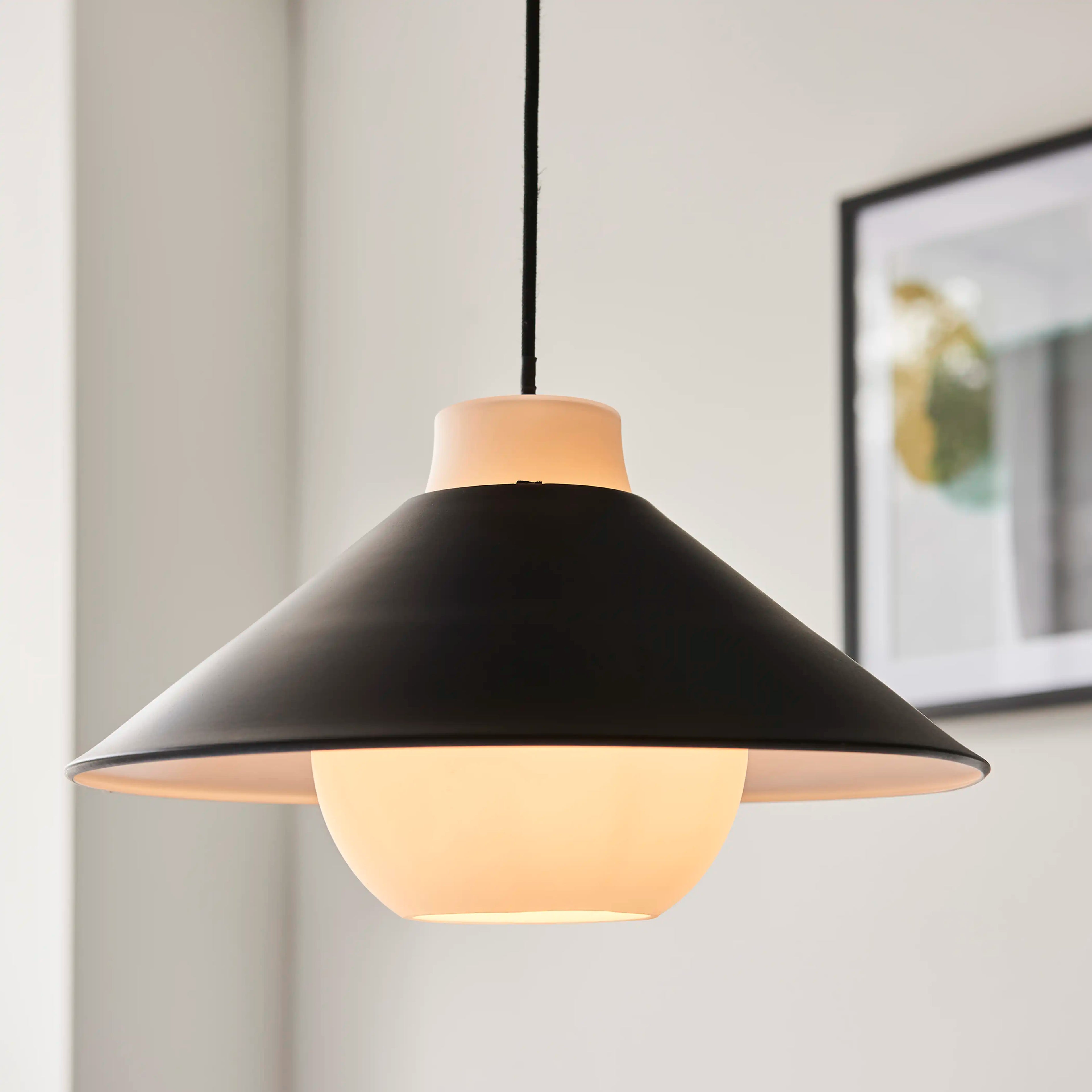 Helmdale Pendant Light | Matte Black