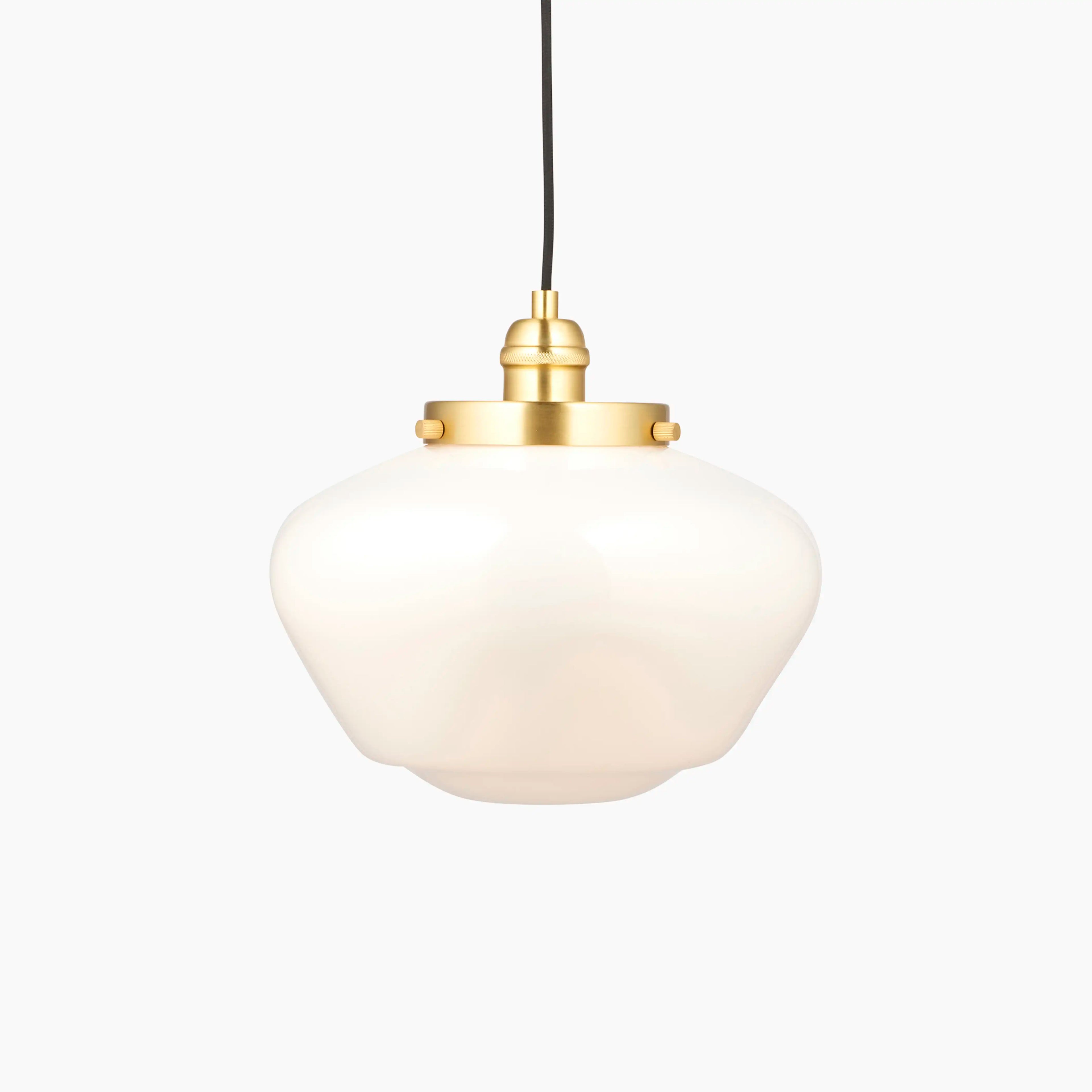 Illfra Pendant Light | Opal & Brass