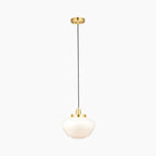 Illfra Pendant Light | Opal & Brass