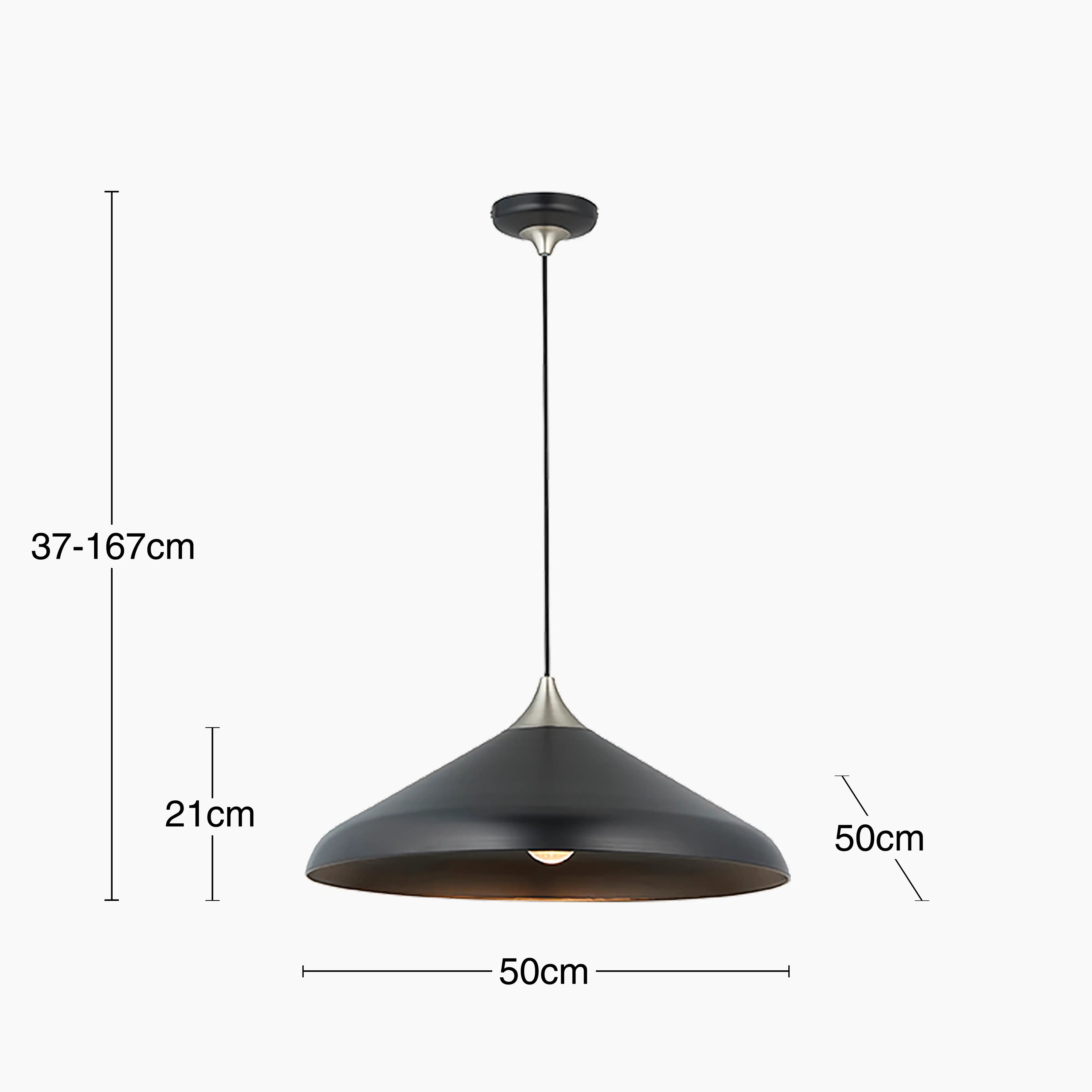 Finn Pendant Light | Black
