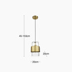 Marley Pendant Light | Brass