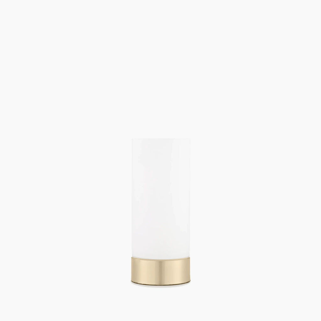 Dara Table Lamp | Opal & Brass