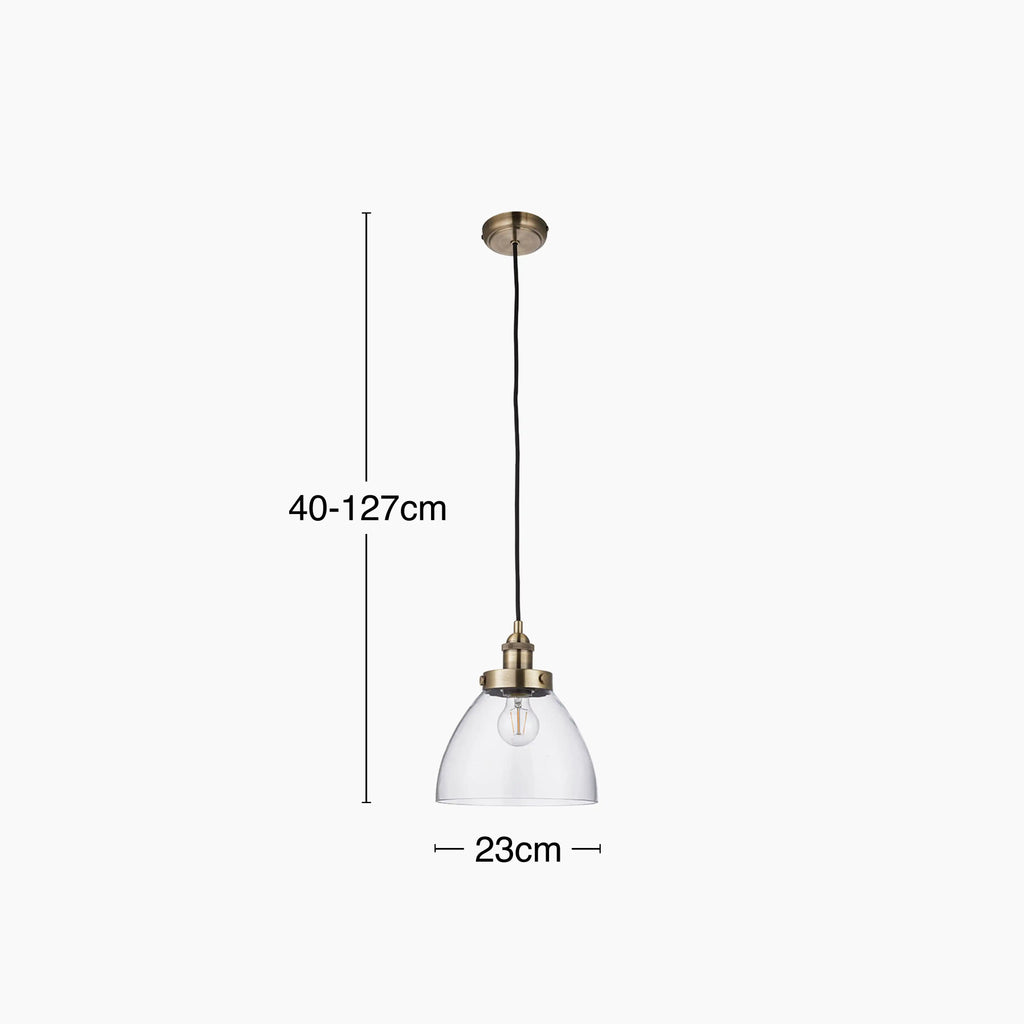 Hansen Pendant Light | Brass