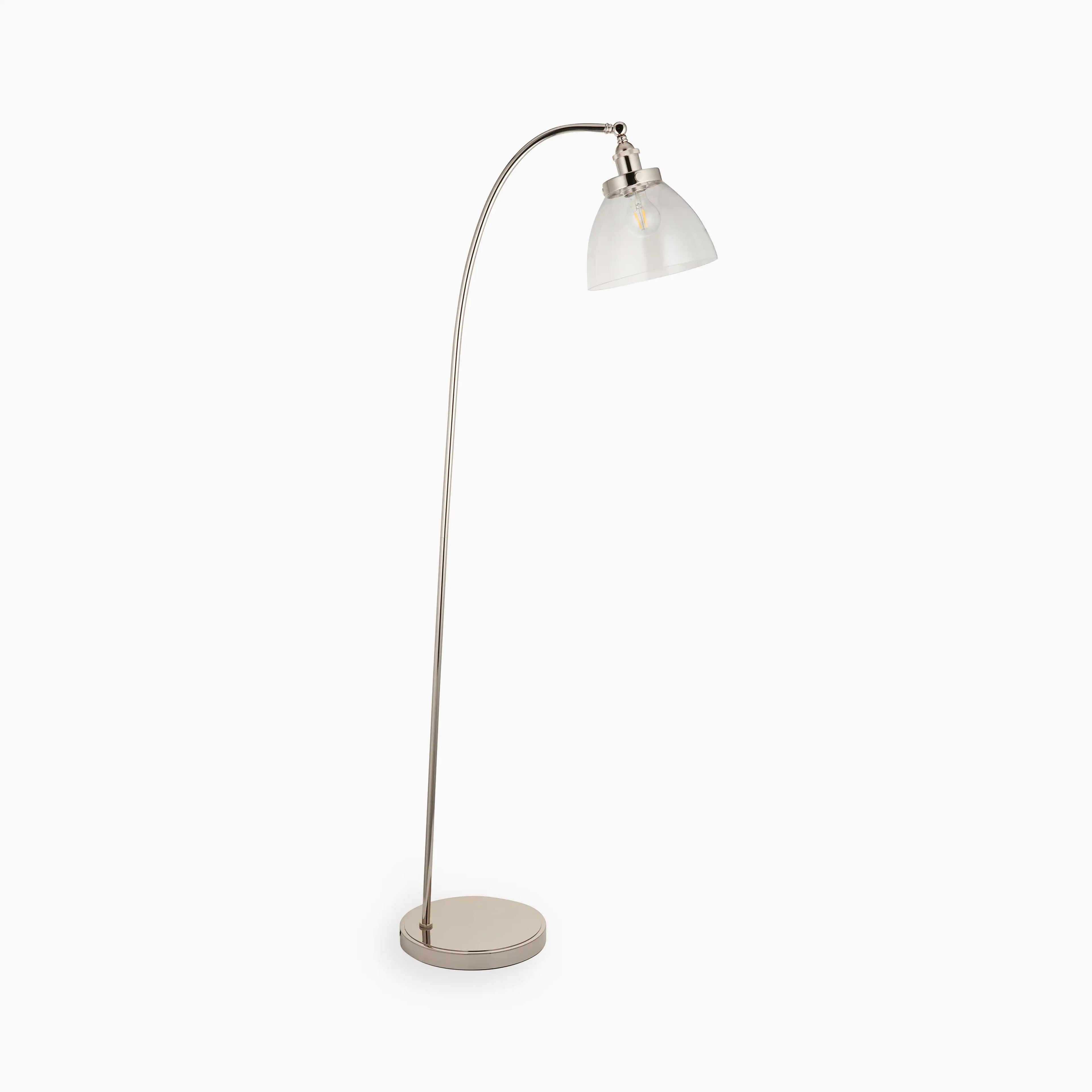 Hansen Floor Lamp | Nickel