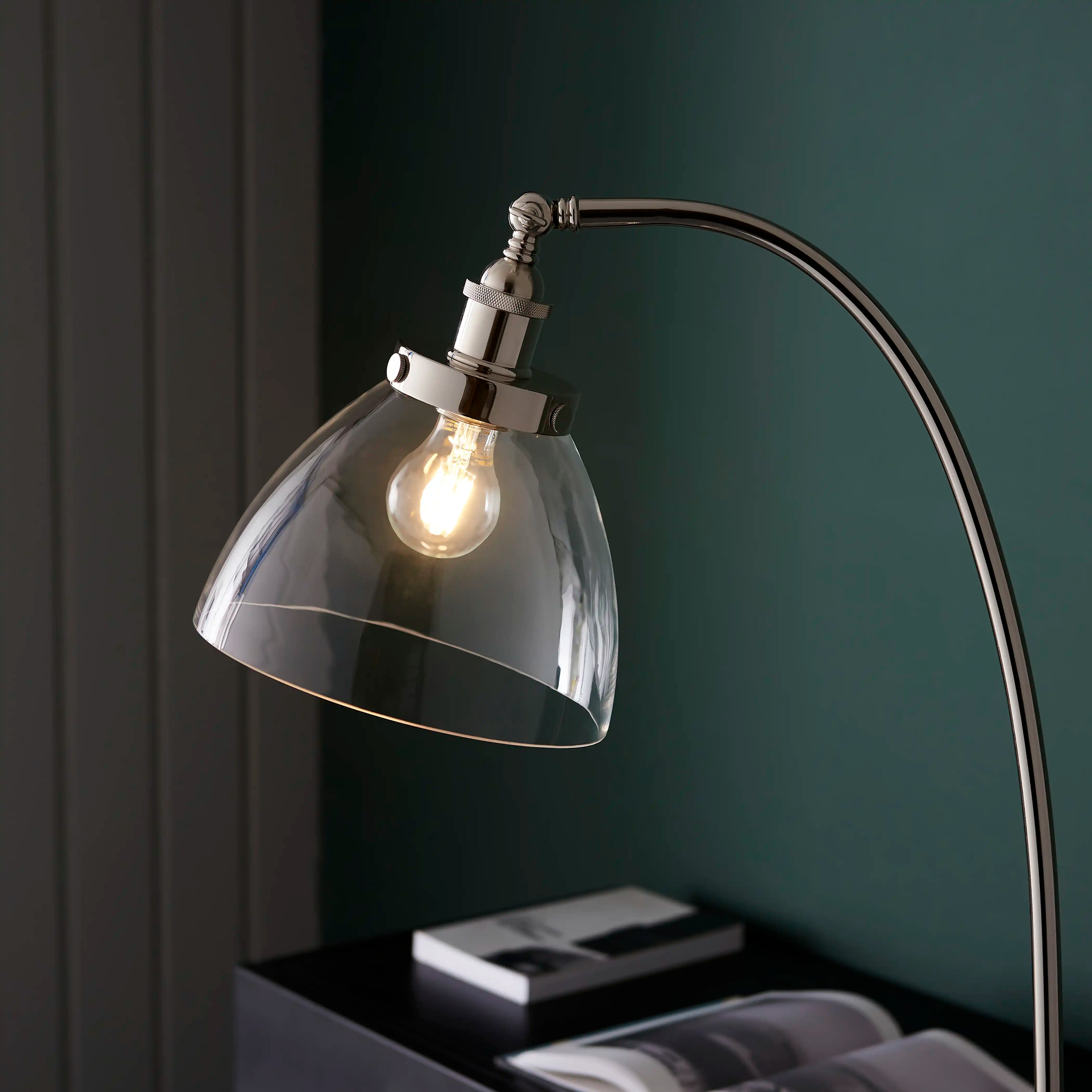 Hansen Floor Lamp | Nickel