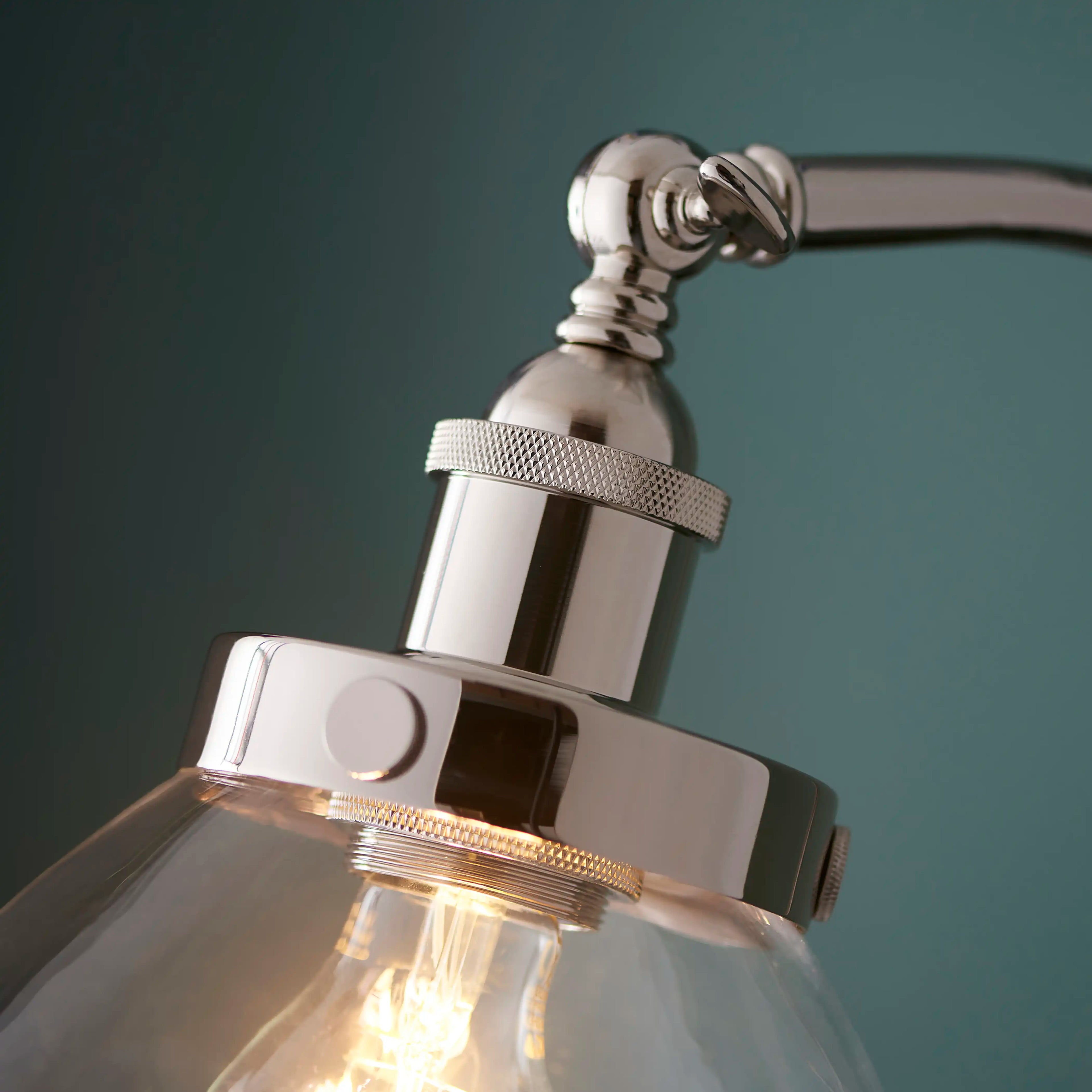 Hansen Floor Lamp | Nickel