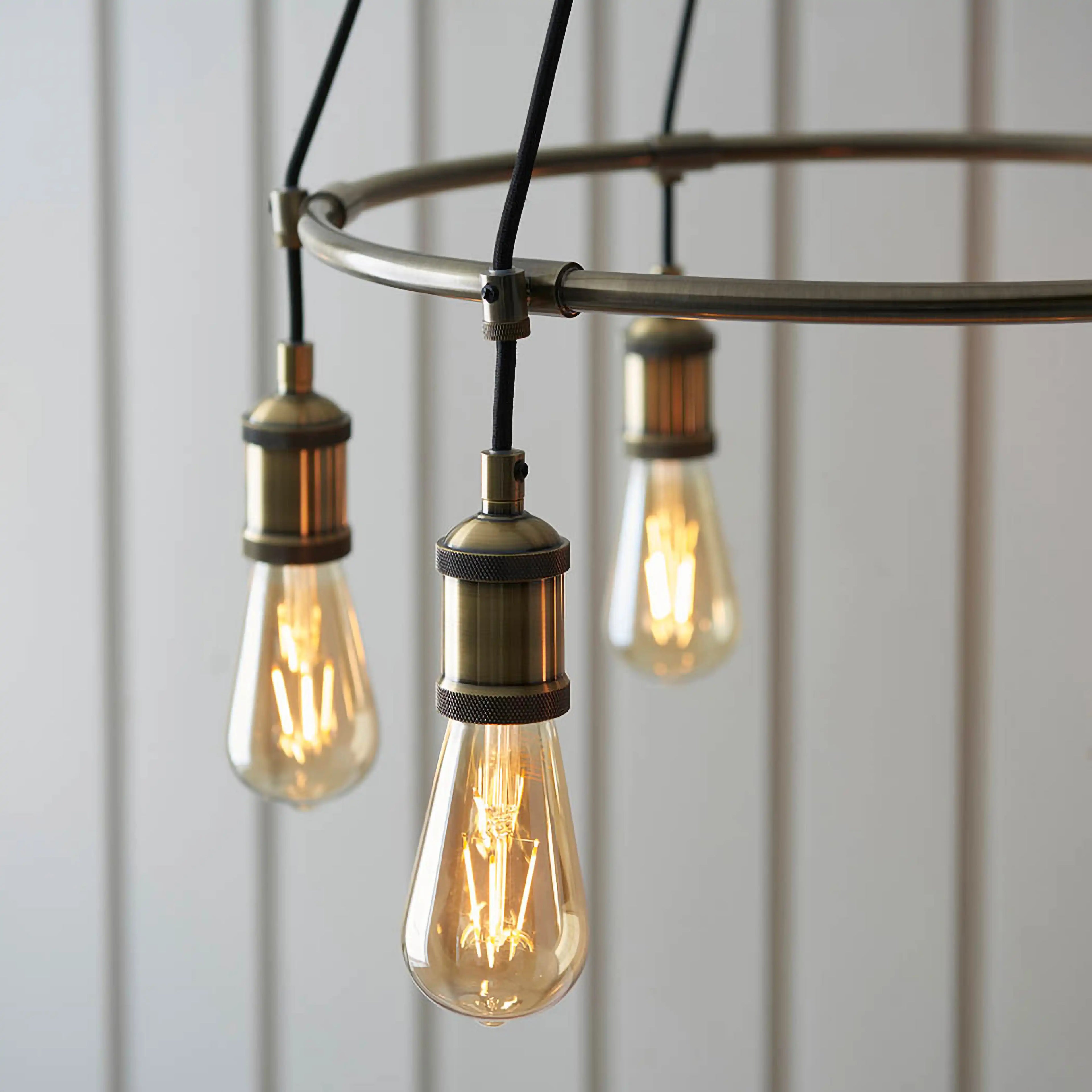 Hal 6 Light Pendant Light | Brass