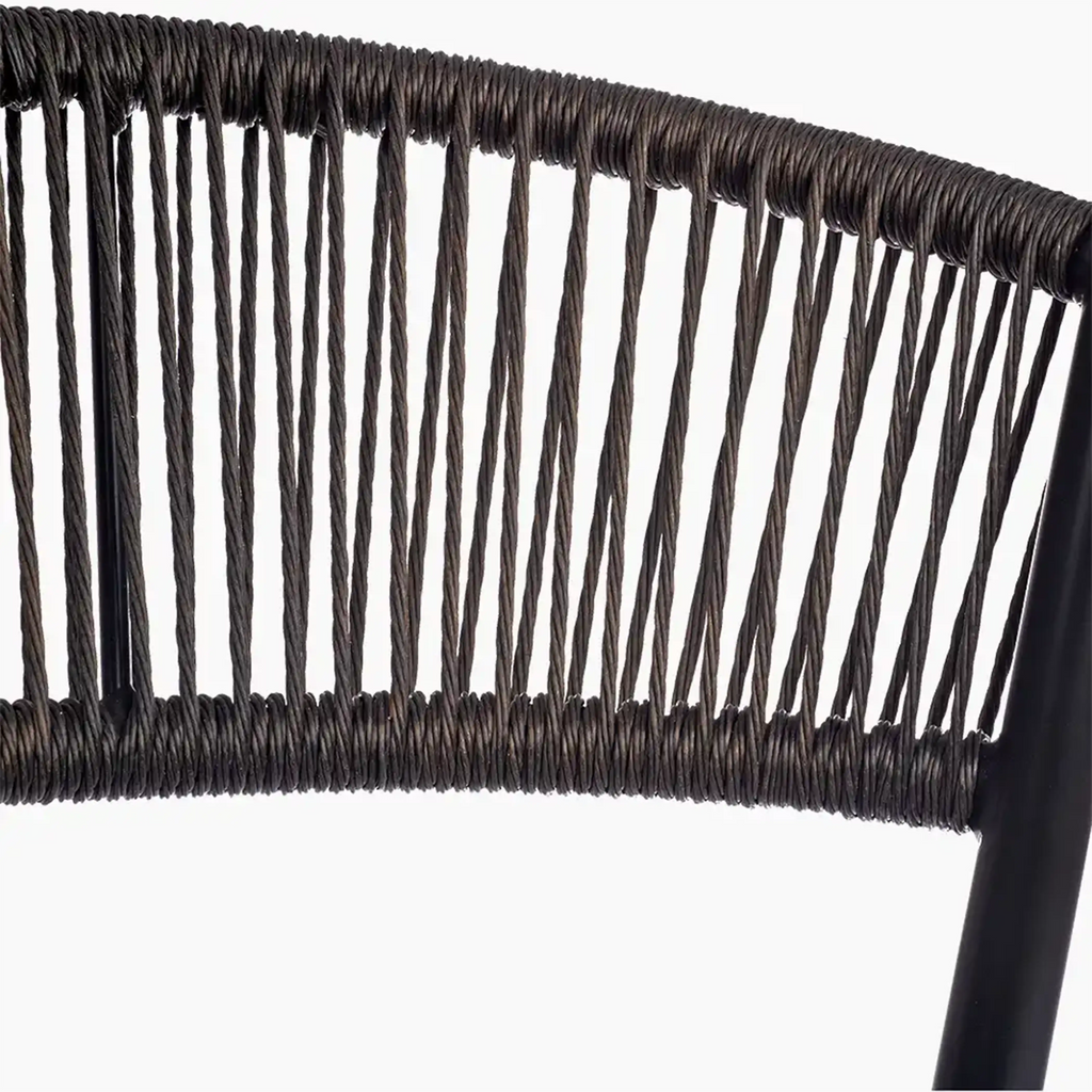 Lydia Dining Chair | Bronze & Black