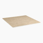 Delina Square Table Top | Natural Travertine Sintered Stone
