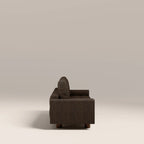 Diego 2 Seater Sofa Bed | Speckled Espresso Boucle