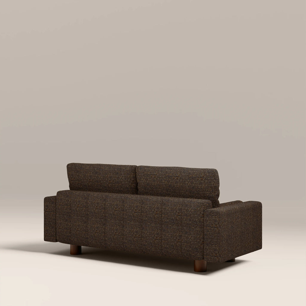 Diego 2 Seater Sofa Bed | Speckled Espresso Boucle