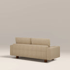 Diego 2 Seater Sofa Bed | Speckled Latte Boucle