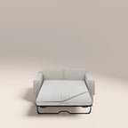 Ava 2 Seater Sofa Bed | Speckled Stone Sustainable Boucle