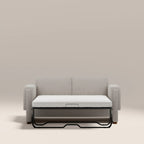 Ava 2 Seater Sofa Bed | Speckled Stone Sustainable Boucle