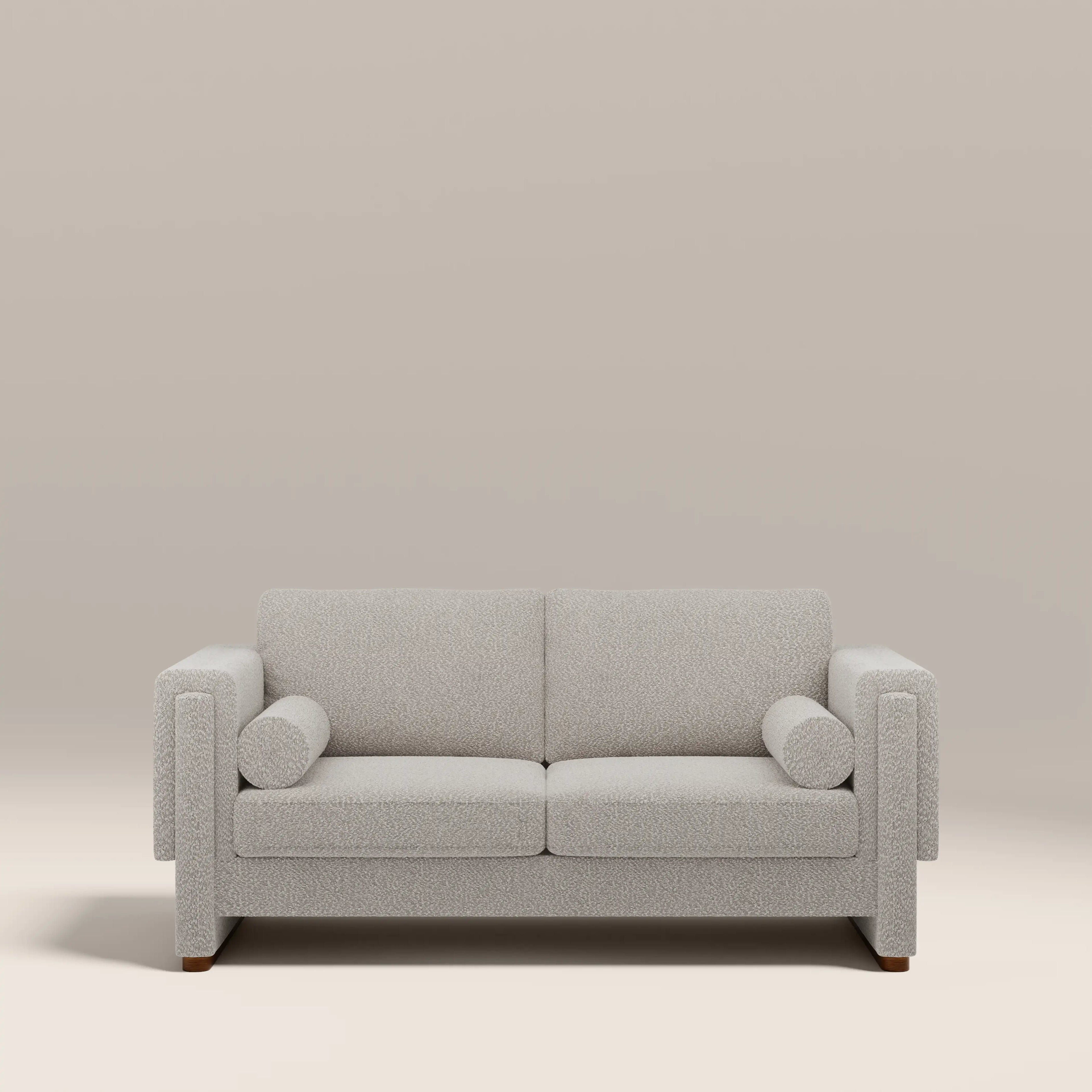 Ava 2 Seater Sofa Bed | Speckled Stone Sustainable Boucle