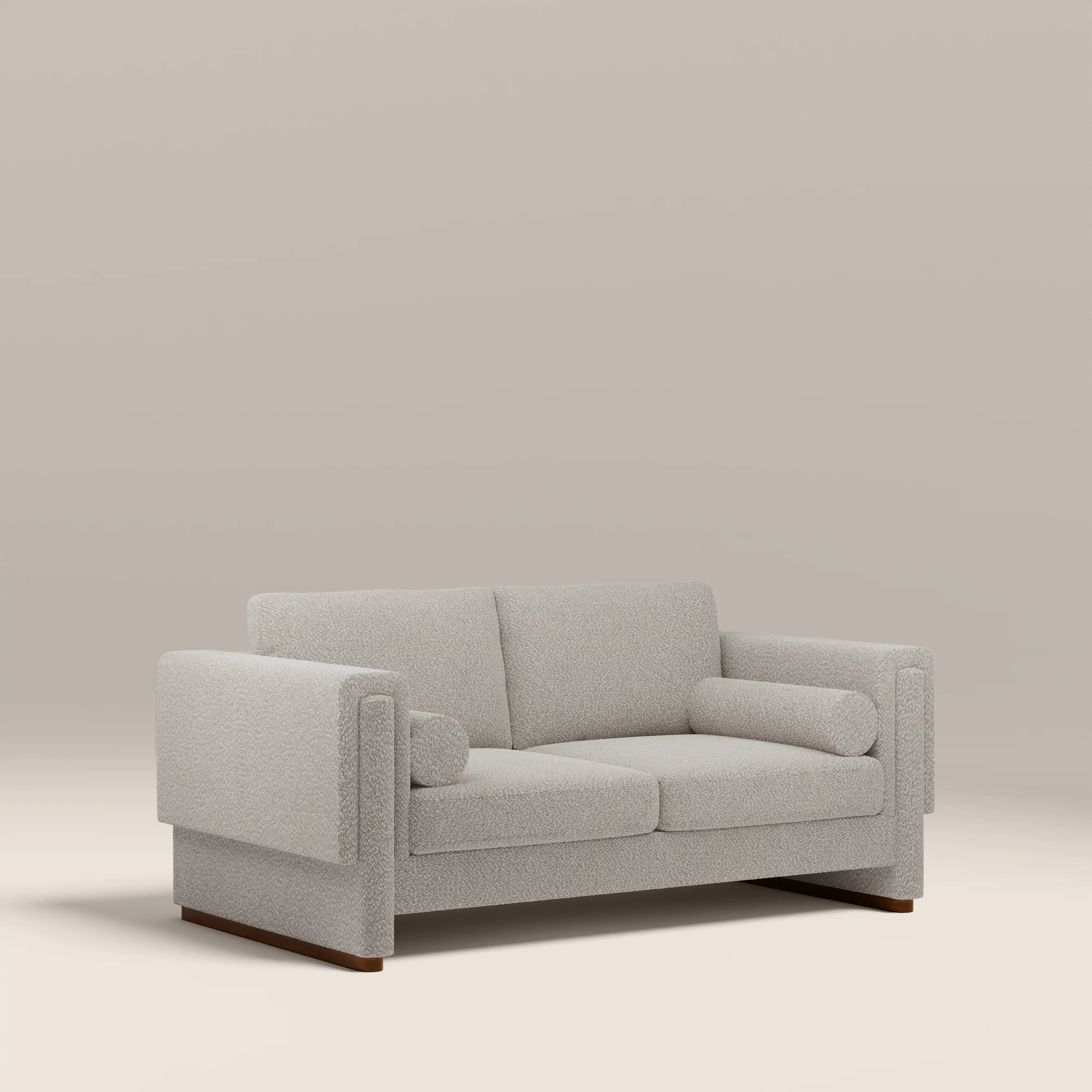 Ava 2 Seater Sofa Bed | Speckled Stone Sustainable Boucle