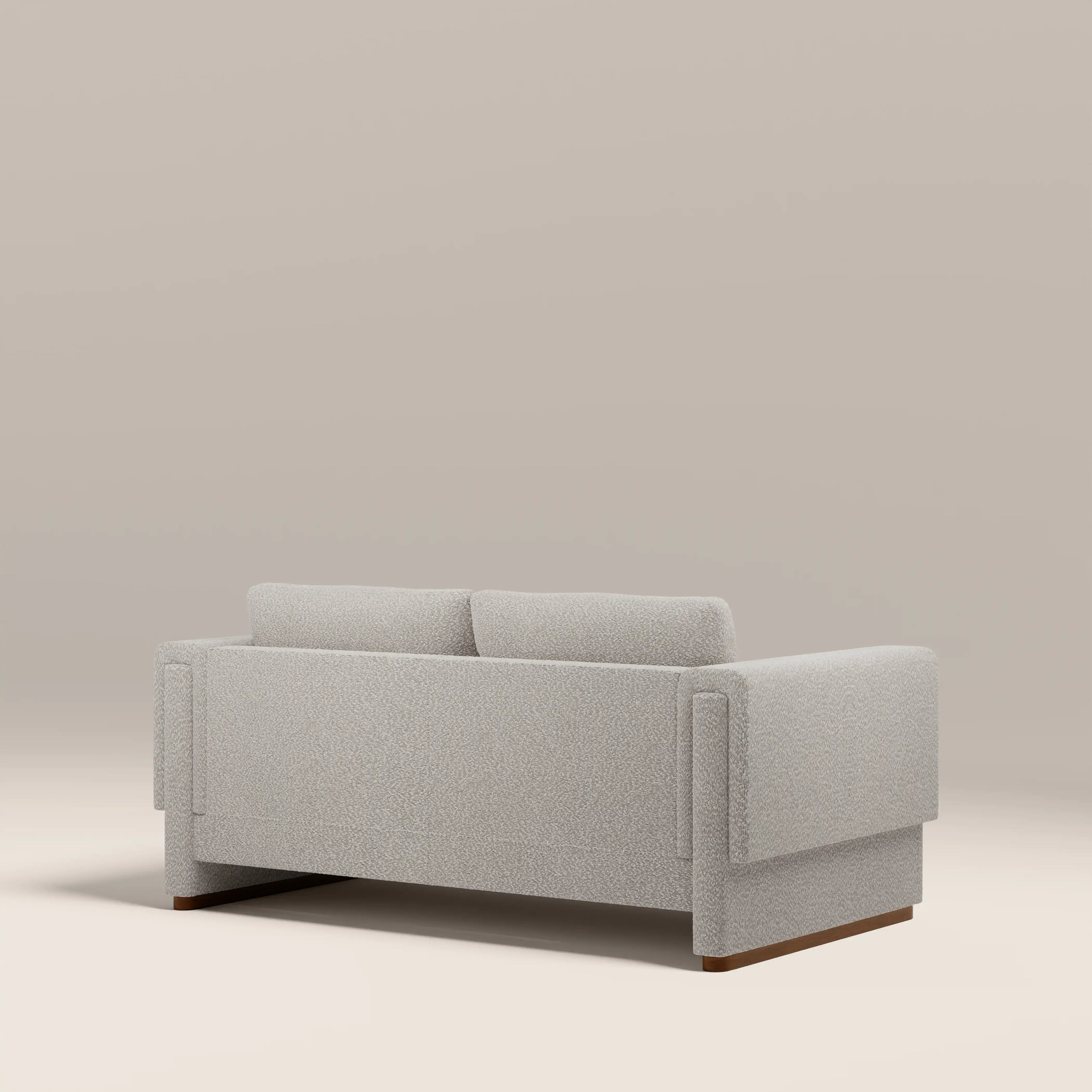 Ava 2 Seater Sofa Bed | Speckled Stone Sustainable Boucle