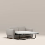 Ava 2 Seater Sofa Bed | Speckled Stone Sustainable Boucle