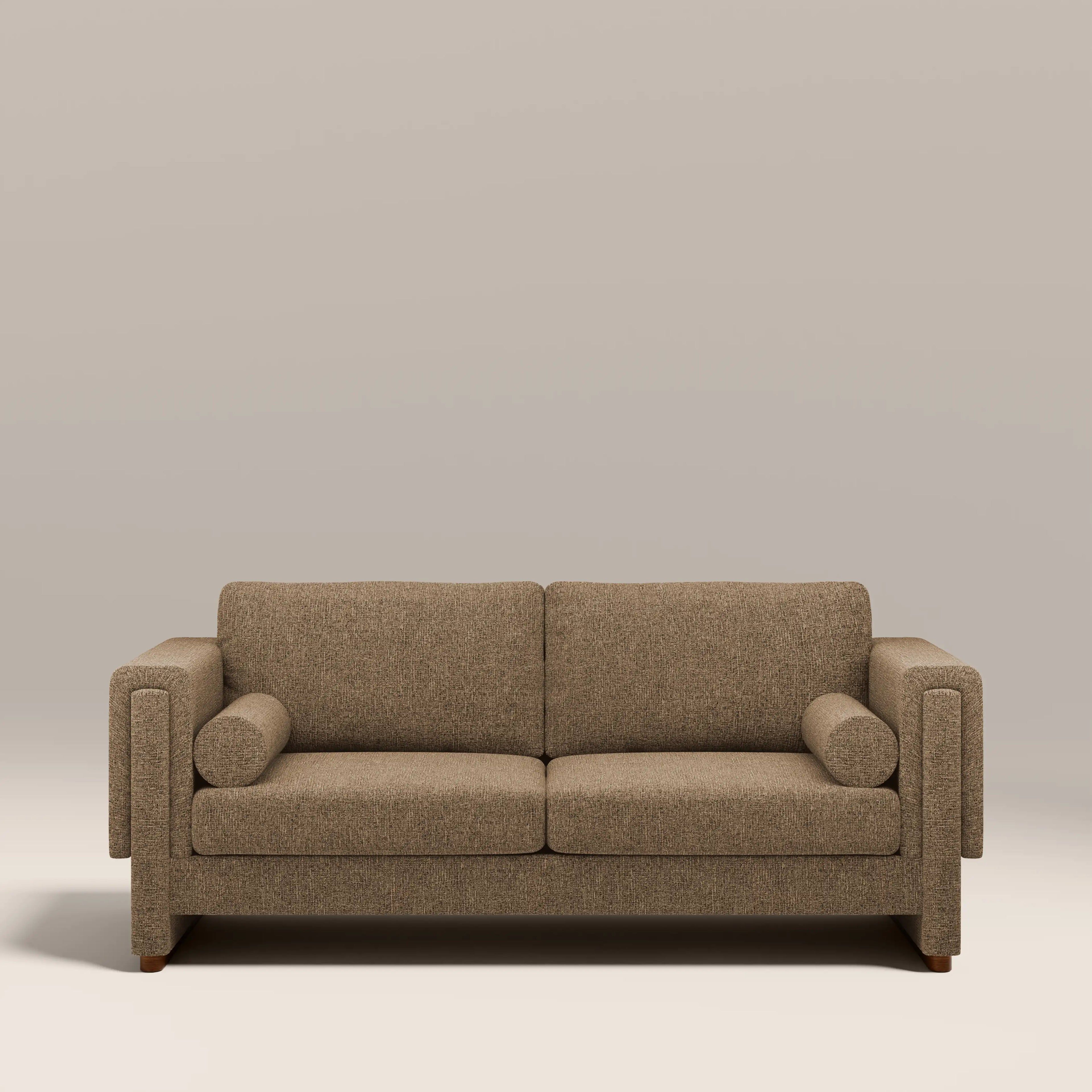 Ava 3 Seater Sofa | Speckled Cappuccino Boucle