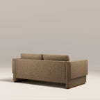 Ava 3 Seater Sofa Bed | Speckled Cappuccino Boucle