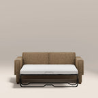 Ava 3 Seater Sofa Bed | Speckled Cappuccino Boucle