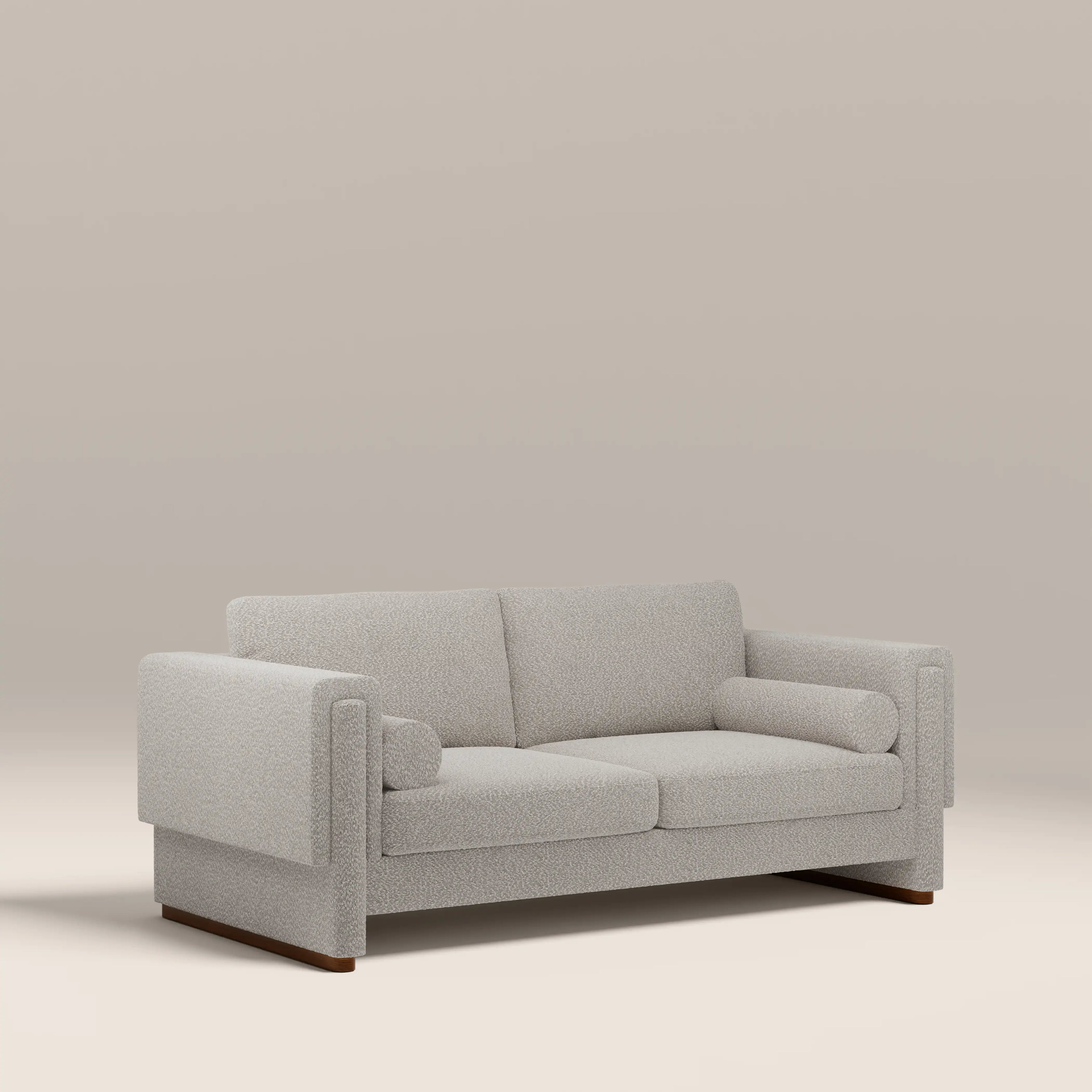 Ava 3 Seater Sofa | Speckled Stone Sustainable Boucle