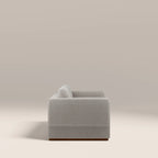 Ava 3 Seater Sofa Bed | Speckled Stone Sustainable Boucle