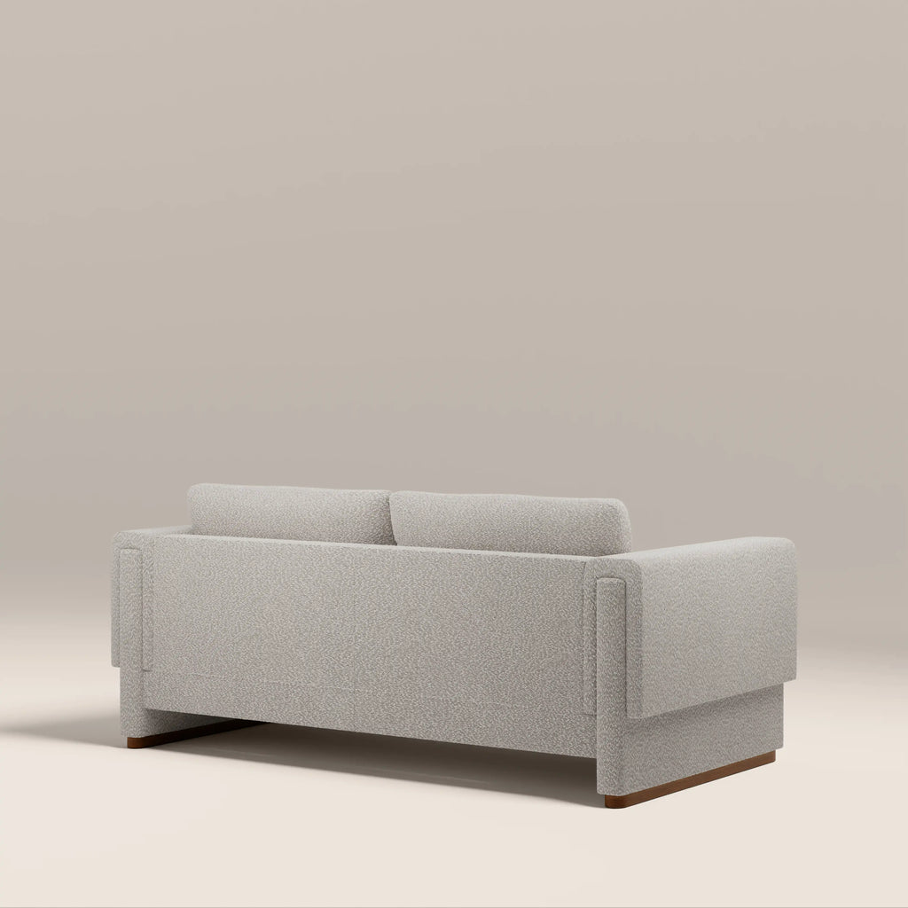 Ava 3 Seater Sofa | Speckled Stone Sustainable Boucle