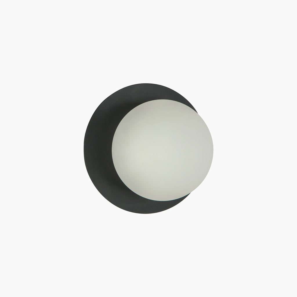 houseof Opal Disk Wall Light | Charcoal