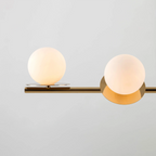 houseof 4 Plate Pendant Light | Brass