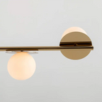 houseof 4 Plate Pendant Light | Brass
