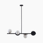 houseof 4 Plate Pendant Light | Charcoal