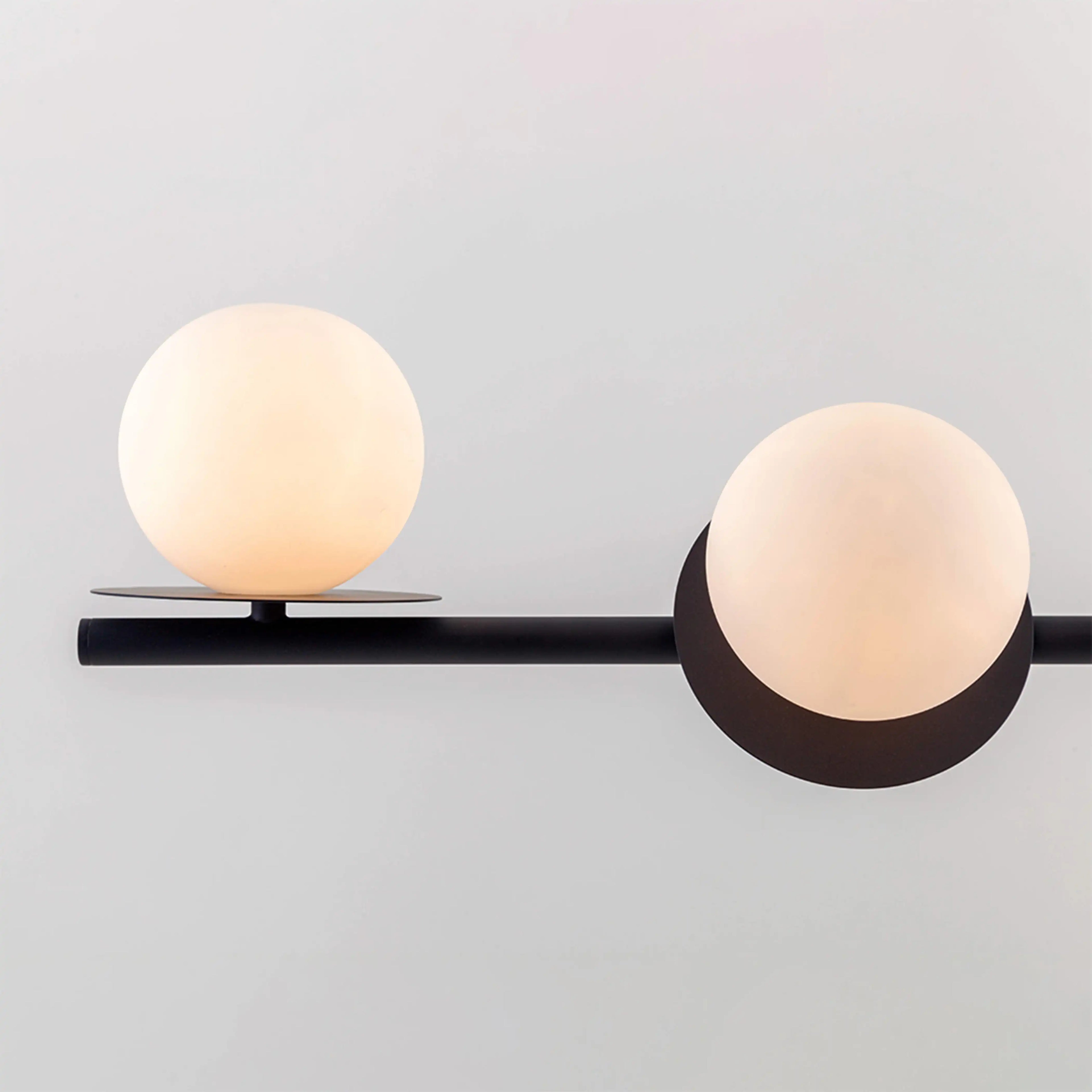 houseof 4 Plate Pendant Light | Charcoal