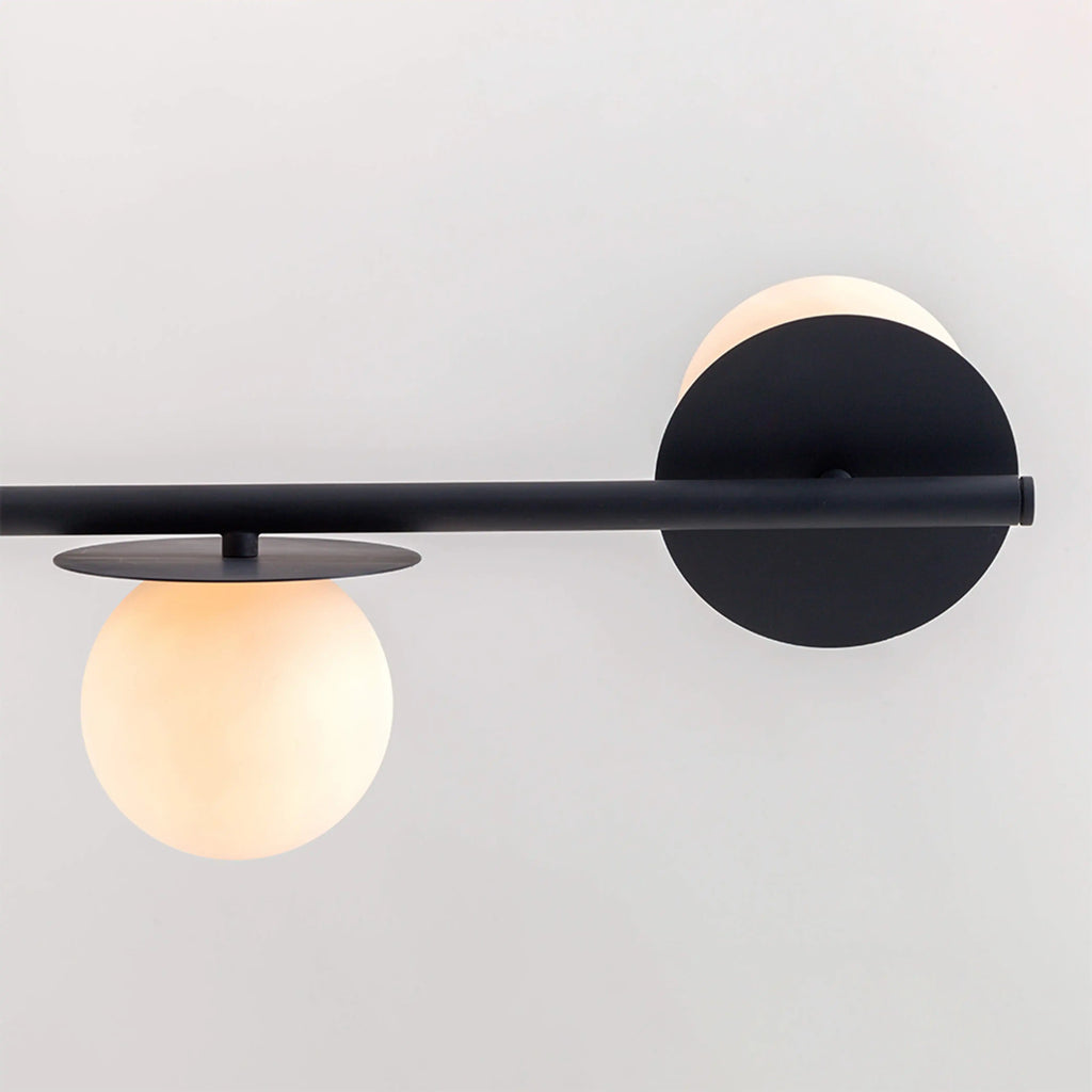 houseof 4 Plate Pendant Light | Charcoal