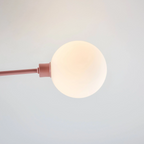 houseof 3 Light Flush Ceiling Light | Pink