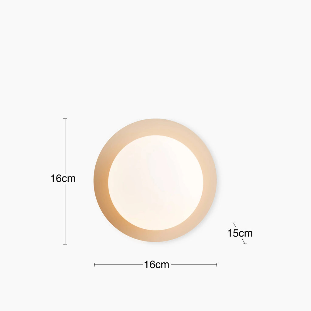 houseof Opal Disk Wall Light | Sand
