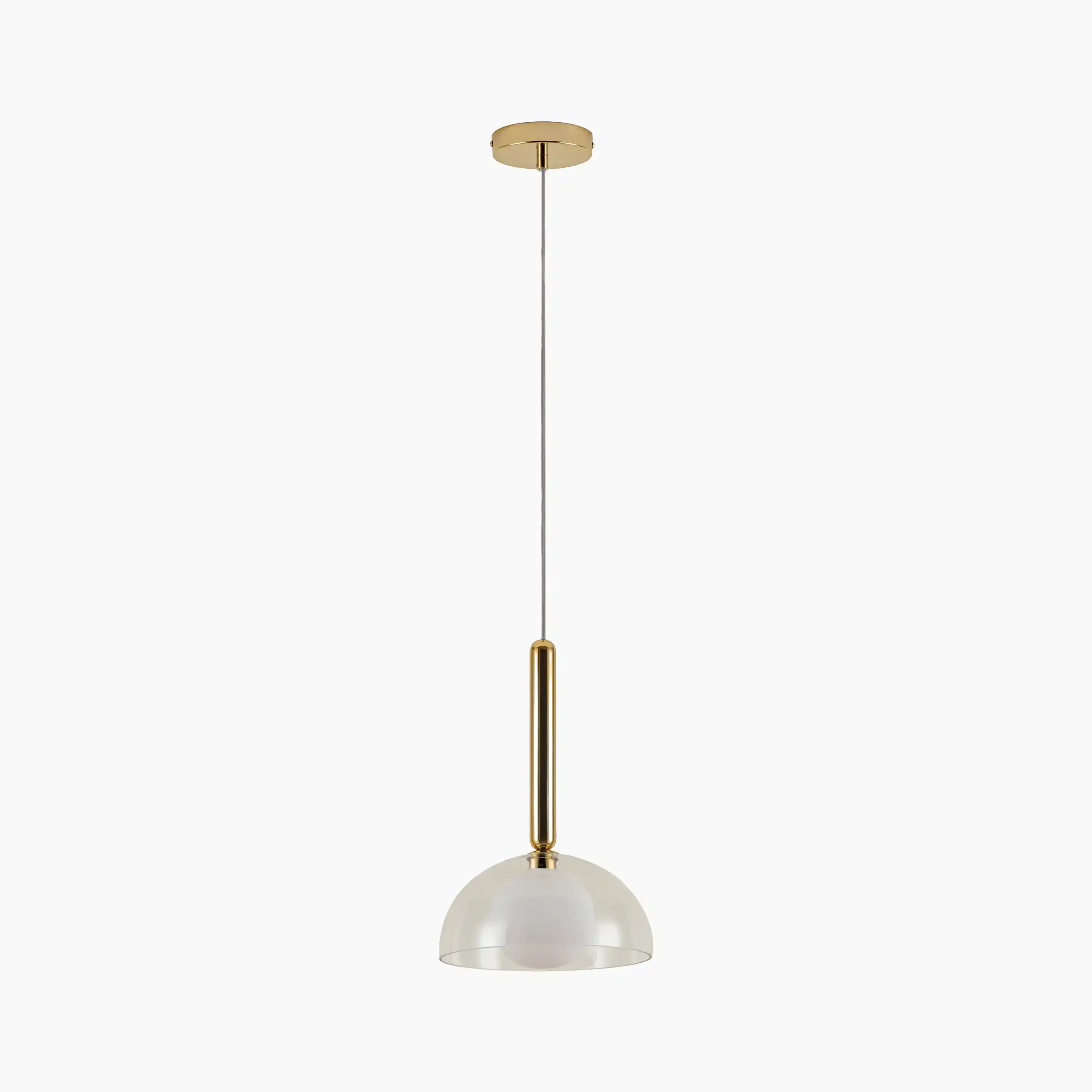 houseof Glass Dome Ceiling Light | Brass