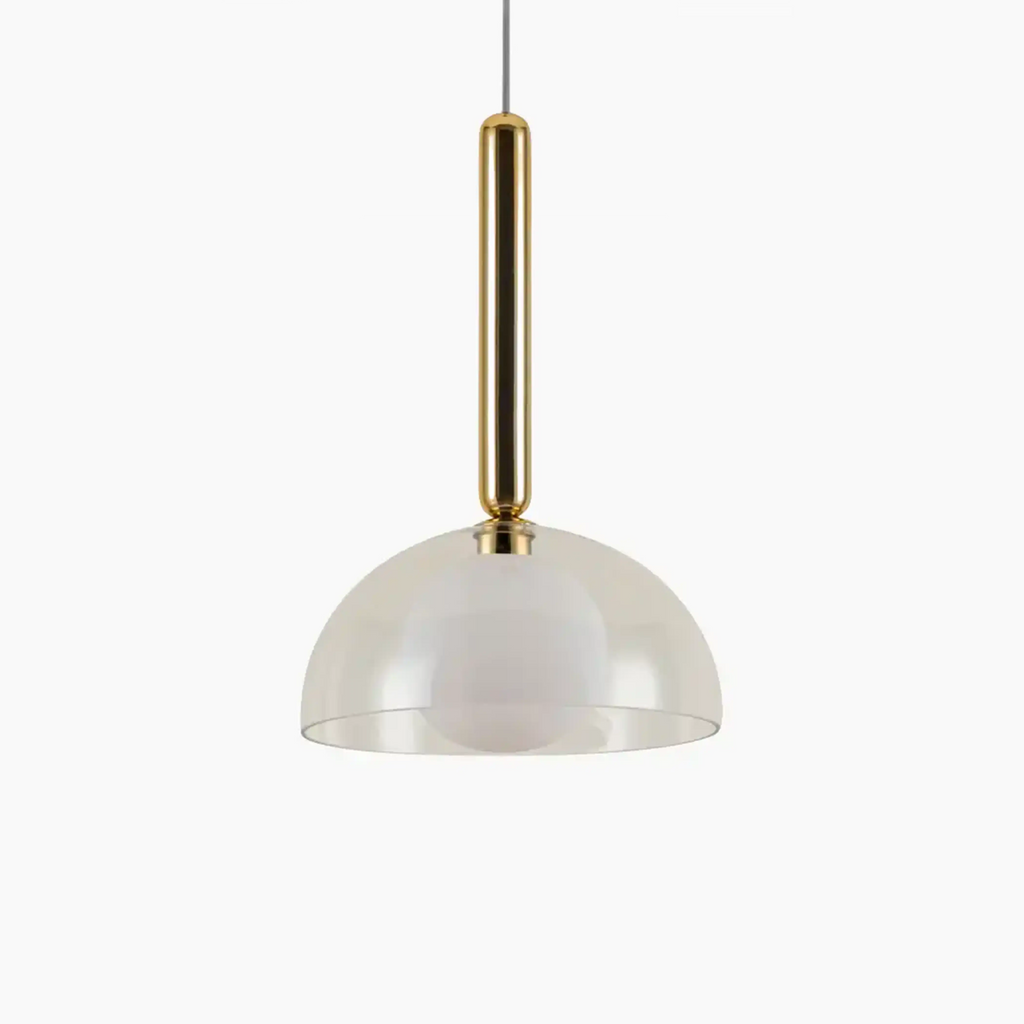 houseof Glass Dome Ceiling Light | Brass