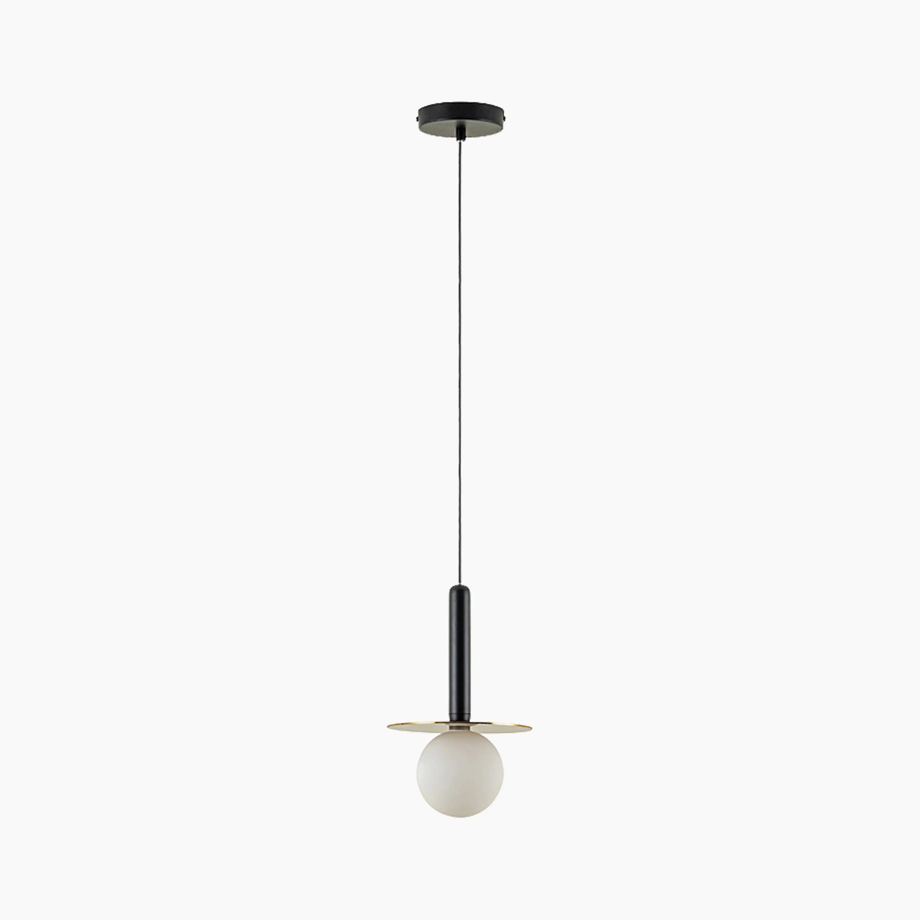 houseof Plate Pendant Light | Charcoal