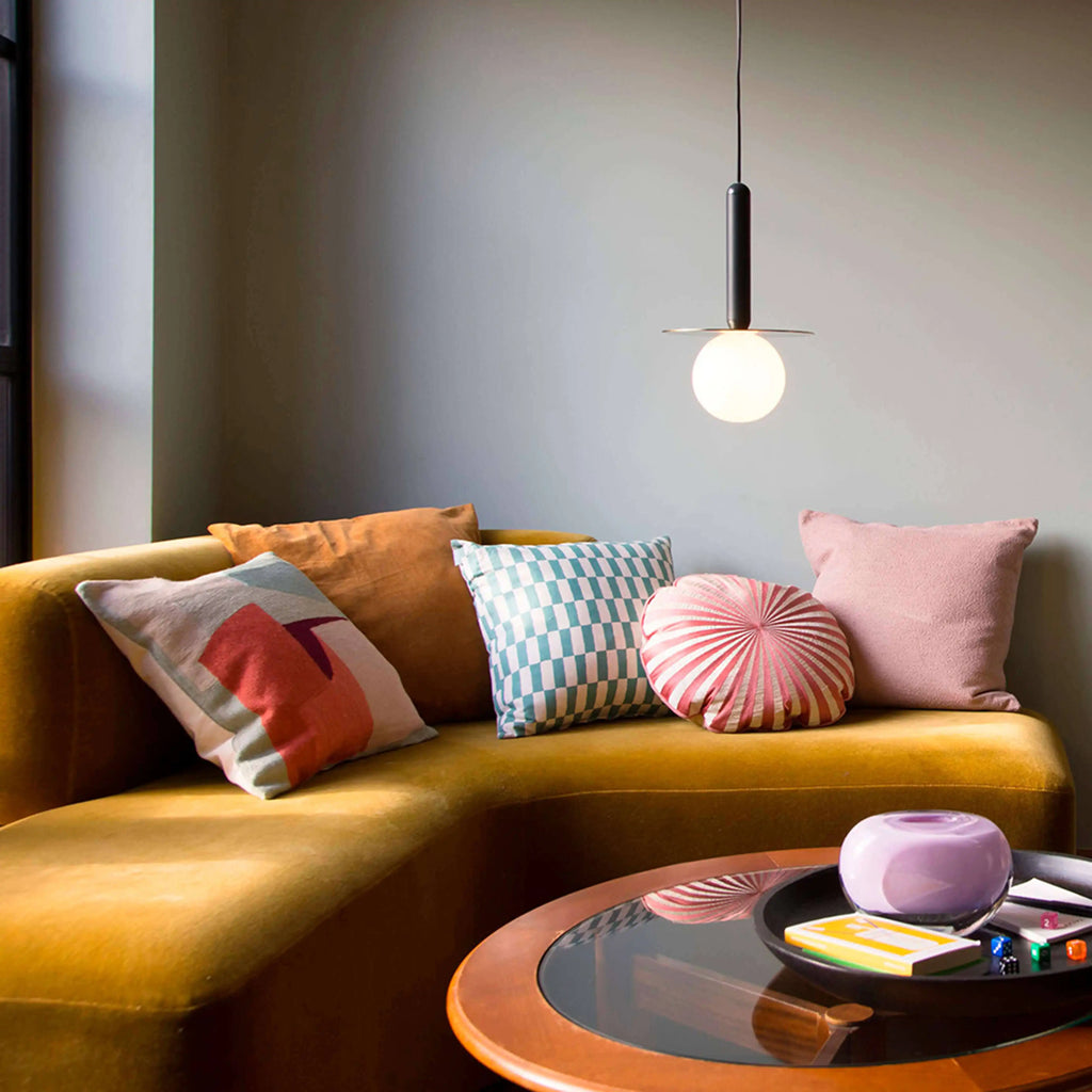 houseof Plate Pendant Light | Charcoal